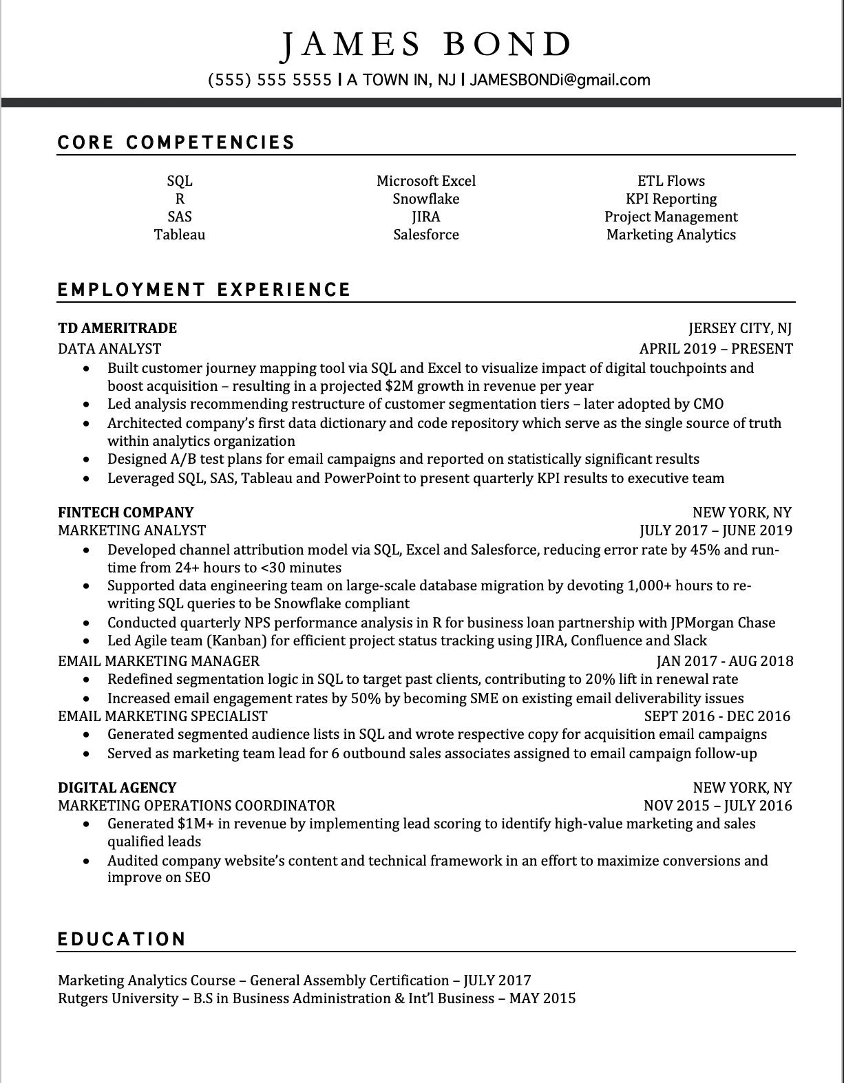 resume-multiple-positions-at-same-company-masteryourresume